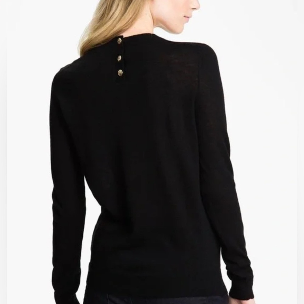 Tory Burch Iberia Cashmere Crewneck Sweater